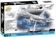 COBI Klemmbausteine Kampfflugzeug EUROFIGHTER TYPHOON der ITALIAN AIR FORCE - 642 Teile