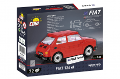 COBI Klemmbausteine Auto FIAT 126el - 72 Teile
