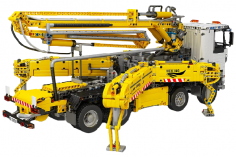 MouldKing Klemmbausteine Betonpumpen LKW mit RC Set - 4368 Teile