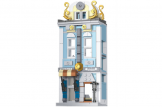 Super18K Klemmbausteine Modular Building Street View Fitness Club - 285 Teile