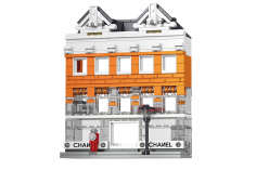 Super18K Klemmbausteine Modular Building Street View Mode Boutique - 263 Teile