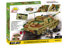 COBI Klemmbausteine Panzer Sturmgeschütz III Panzerjäger EXECUTIVE Edition - 598 Teile