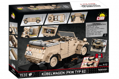 COBI Klemmbausteine Auto Maßstab 1:12 Kübelwagen PKW Typ 82 EXECUTIVE Edition - 1530 Teile