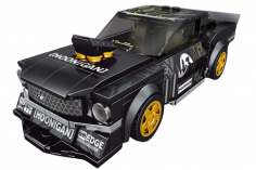 MouldKing Klemmbausteine schwarzer Sportwagen - 408 Teile
