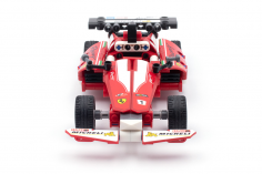 MODSTER Bricks 2 in 1 Pull Back Formula Car rot - 200 Teile