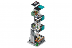Modular Gebäude The Office - 3828 Teile