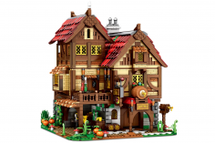 Reobrix Klemmbausteine Mittelalterliche Taverne - 2831 Teile