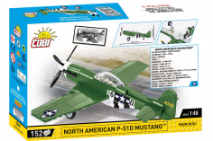 COBI Klemmbausteine Flugzeug Mustang P-51 - 152 Teile