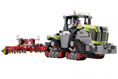 CaDA Klemmbausteine - Claas Raupentraktor XERION 5000 TRAC TS Maßstab 1:32 - 1336 Teile