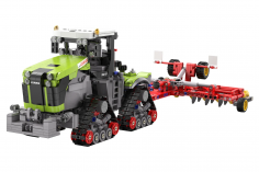 CaDA Klemmbausteine - Claas Raupentraktor XERION 5000 TRAC TS Maßstab 1:32 - 1336 Teile