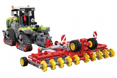 CaDA Klemmbausteine - Claas Raupentraktor XERION 5000 TRAC TS Maßstab 1:32 - 1336 Teile