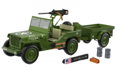 COBI Klemmbausteine Auto Jeep Willys mit Anhänger EXECUTIVE EDITION - 1580 Teile
