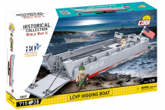 COBI Klemmbausteine Schiff LCVP Higgins Boot - 715 Teile