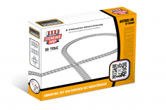 STS Klemmbausteine Eisenbahn Schienenkreis M inklusive Kreuzung - 33 Teile