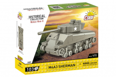 COBI Klemmbausteine Panzer Sherman M4A3 - 103 Teile