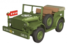 COBI Klemmbausteine Auto Dodge WC56 Kommando D-Day - 208 Teile