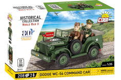 COBI Klemmbausteine Auto Dodge WC56 Kommando D-Day - 208 Teile