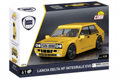 COBI Klemmbausteine Auto 1991 Lancia Delta HF Integrale EVO - 61 Teile