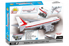 COBI Klemmbausteine Flugzeug Boeing 747 Erstflug 1969 - 1051 Teile