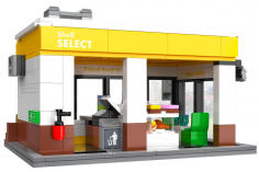 CaDA Klemmbausteine Shell Select - 303 Teile