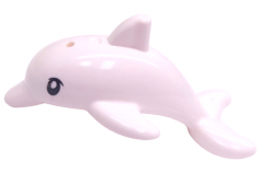 Klemmbausteine Delfin weiß