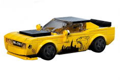MouldKing Klemmbausteine Sportwagen Challenger in gelb - 368 Teile
