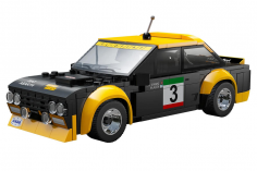 CaDA Klemmbausteine Auto Fiat Abarth 131 RC Set RTR mit Fernsteuerung oder via APP und Antriebsset - 216 Teile