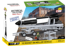 COBI Klemmbausteine V2 Rakete auf Transporter Executive Edition - 1191 Teile