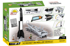 COBI Klemmbausteine V2 Rakete auf Transporter Executive Edition - 1191 Teile