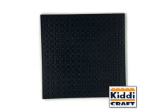KiddiCraft Unterbaubare Grundplatte 32x32 in Schwarz