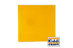 KiddiCraft Unterbaubare Grundplatte 32x32 in Gelb