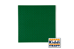 KiddiCraft Unterbaubare Grundplatte 32x32 in Grün