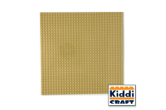KiddiCraft Unterbaubare Grundplatte 32x32 in Sand
