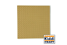 KiddiCraft Unterbaubare Grundplatte 32x32 in Sand