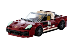 MouldKing Klemmbausteine Porsche 911 Sportwagen in rot - 362 Teile