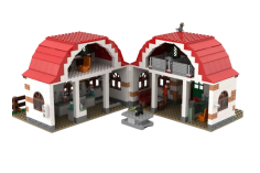 KiddiCraft Klemmbausteine Tierarzt-Praxis - 886 Teile