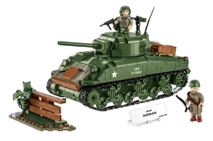 COBI Klemmbausteine Panzer M4A1 Sherman - 663 Teile