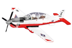 COBI Klemmbausteine Flugzeuge Beechcraft T-6 Texan II Rot - 192 Teile