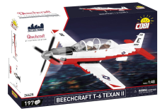 COBI Klemmbausteine Flugzeuge Beechcraft T-6 Texan II Rot - 197 Teile
