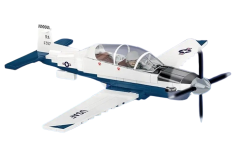 COBI Klemmbausteine Flugzeuge Beechcraft T-6 Texan II Blau - 192 Teile
