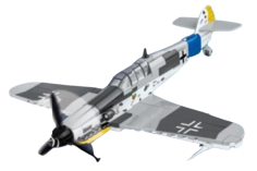 COBI Klemmbausteine Flugzeuge Messerschmitt BF109 G - 125 Teile