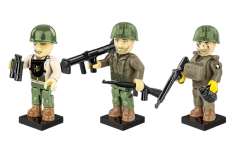 COBI Klemmbausteine Figuren Set WWII D-Day 1944 - 33 Teile