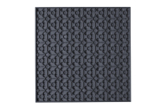 STS Grundplatte Dunkelgrau Unterbaubar 16x16 Noppen, 12,8cm x 12,8cm