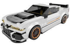 MouldKing Klemmbausteine Sportwagen Camaro - 420 Teile