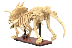 CaDA Klemmbausteine Dinosaurier Fossilien Triceratops - 272 Teile