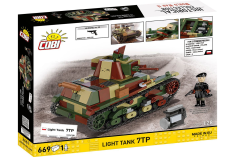 COBI Klemmbausteine Panzer Light Tank 7TP - 669 Teile