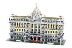 Baka Klemmbausteine Gebäude Shanghai HSBC Bank Modular Buildings - 11930 Teile