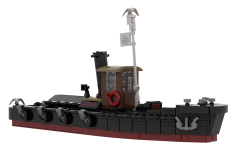 Stoneheap Klemmbausteine Boote Alter Hafenschlepper - 694 Teile