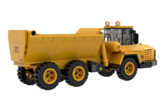 Stoneheap Klemmbausteine Baufahrzeuge Muldenkipper - 414 Teile