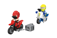 Kiddicraft Klemmbausteine Geldautomaten Raub - 116 Teile